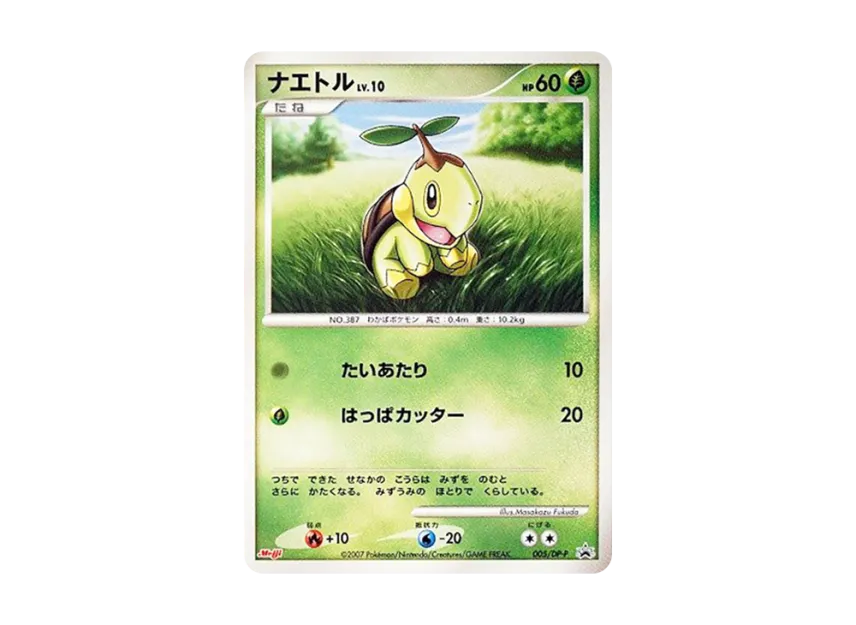 Turtwig LV.10 [DP-P 005] (Promotional Card "Pokemon Chocolate Snacks Vol. 6")