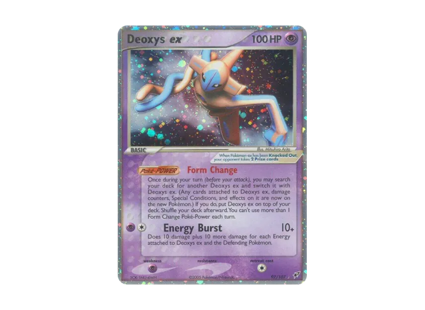 Deoxys ex Normal Forme R [107-EX-DEOXYS 97/107] [EN] (EX Ruby & Sapphire "EX Deoxys")