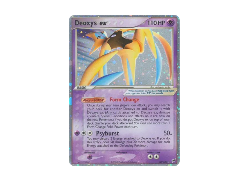 Deoxys ex Attack Forme R [107-EX-DEOXYS 98/107] [EN] (EX Ruby & Sapphire "EX Deoxys")
