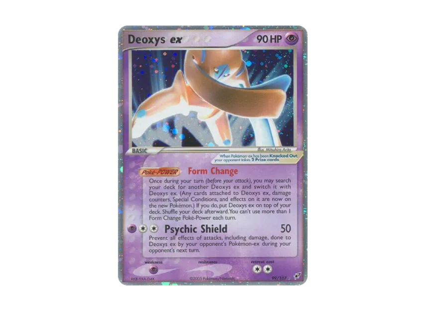 Deoxys ex Defense Forme R [107-EX-DEOXYS 99/107] [EN] (EX Ruby & Sapphire "EX Deoxys")