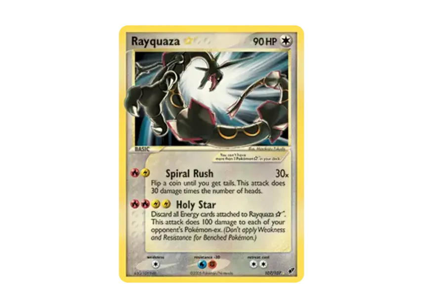 Rayquaza UR [107-EX-DEOXYS 107/107] [EN] (EX Ruby & Sapphire "EX Deoxys")