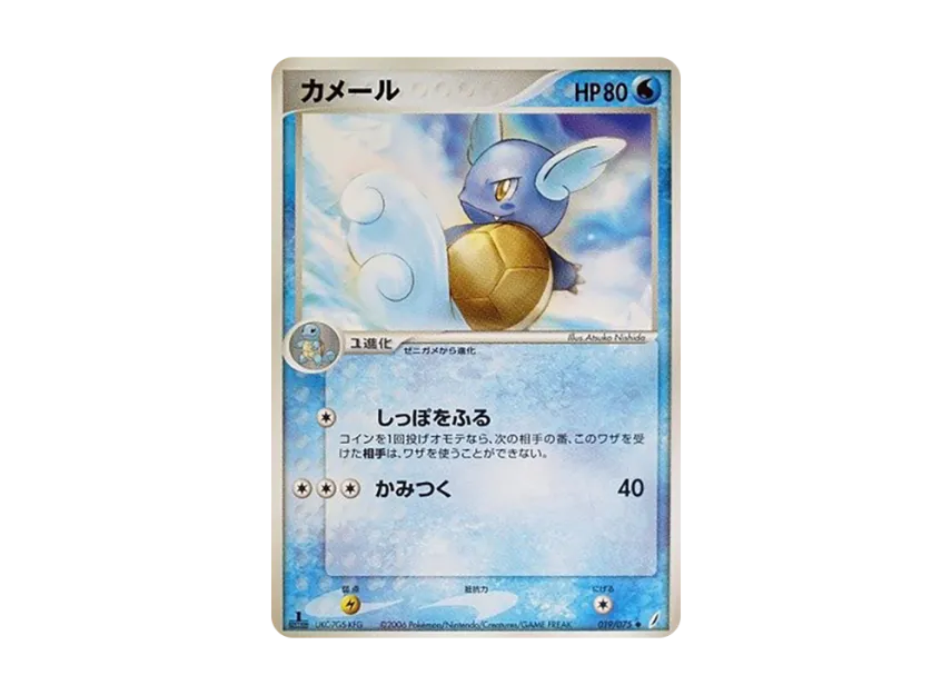 Wartortle : 1ED [PCG8 019/075] (Expansion Pack "Miracle of Crystal")
