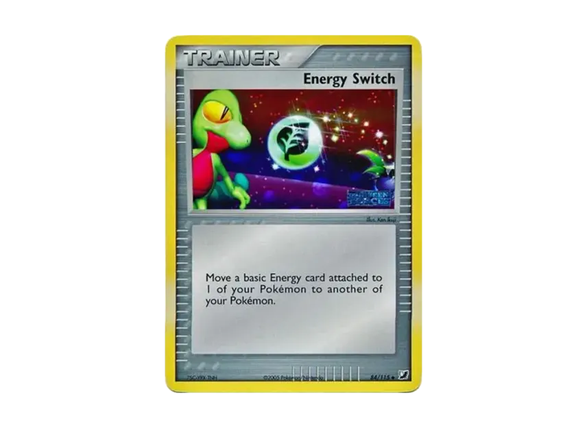 Energy Switch U : Reverse Holo [115-UNSEEN-FORCES 84/115] [EN] (EX Ruby & Sapphire "Unseen Forces")