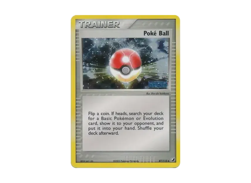 Poke Ball U : Reverse Holo [115-UNSEEN-FORCES 87/115] [EN] (EX Ruby & Sapphire "Unseen Forces")