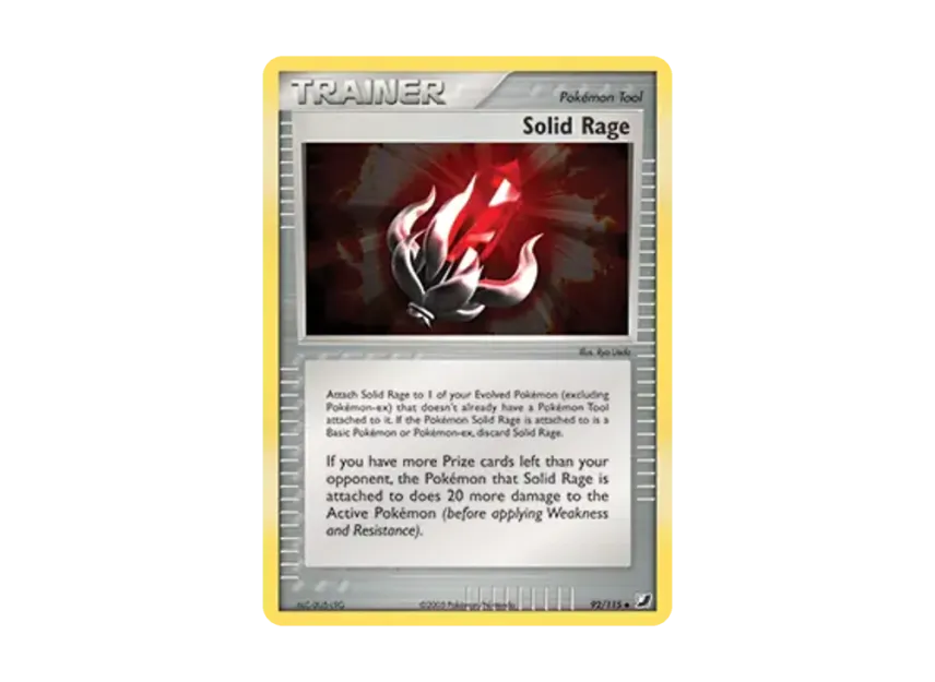 Solid Rage U [115-UNSEEN-FORCES 92/115] [EN] (EX Ruby & Sapphire "Unseen Forces")