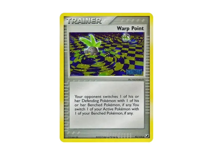 Warp Point U : Reverse Holo [115-UNSEEN-FORCES 93/115] [EN] (EX Ruby & Sapphire "Unseen Forces")