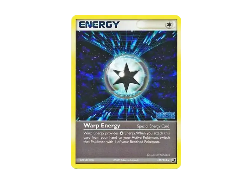 Warp Energy U : Reverse Holo [115-UNSEEN-FORCES 100/115] [EN] (EX Ruby & Sapphire "Unseen Forces")
