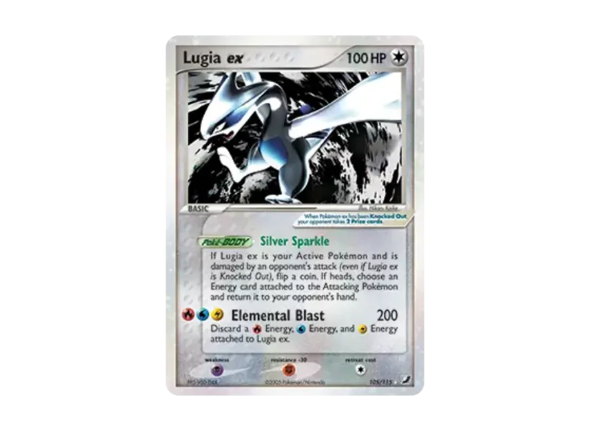 Lugia ex R [115-UNSEEN-FORCES 105/115] [EN] (EX Ruby & Sapphire "Unseen Forces")