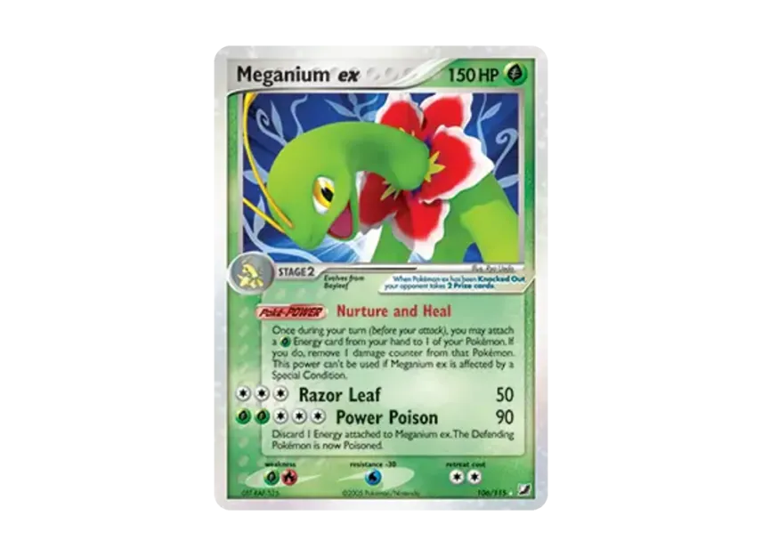 Meganium ex R [115-UNSEEN-FORCES 106/115] [EN] (EX Ruby & Sapphire "Unseen Forces")