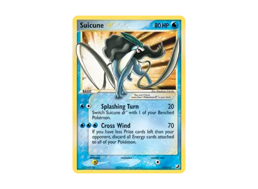 Suicune U [115-UNSEEN-FORCES 115/115] [EN] (EX Ruby & Sapphire "Unseen Forces")