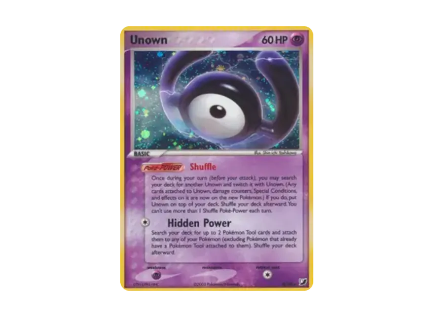 Unown (H) R [H/28] [EN] (EX Ruby & Sapphire "Unseen Forces")