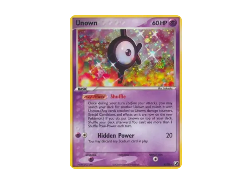 Unown (K) R [K/28] [EN] (EX Ruby & Sapphire "Unseen Forces")