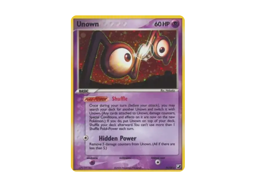 Unown (N) R [N/28] [EN] (EX Ruby & Sapphire "Unseen Forces")