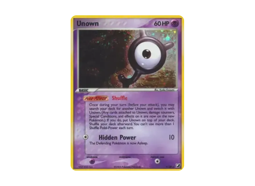 Unown (Y) R [Y/28] [EN] (EX Ruby & Sapphire "Unseen Forces")
