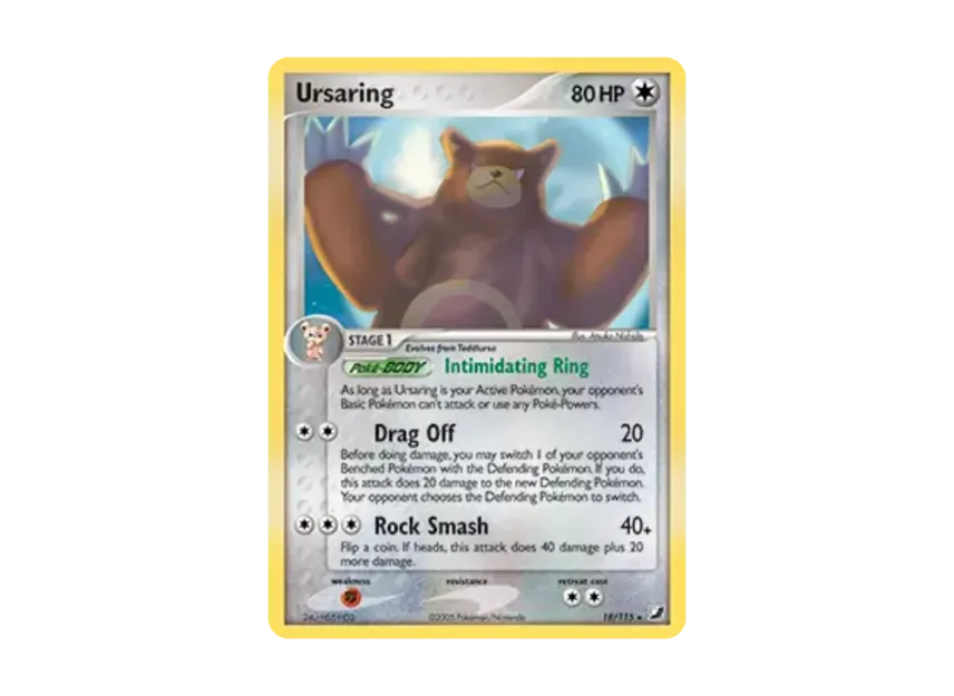 Ursaring R [115-UNSEEN-FORCES 18/115] [EN] (EX Ruby & Sapphire "Unseen Forces")