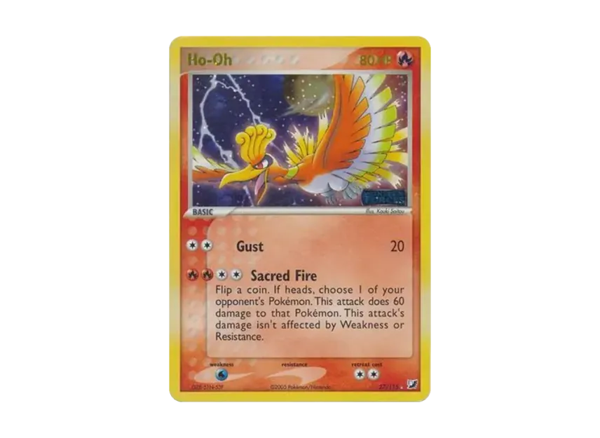Ho-Oh R : Reverse Holo [115-UNSEEN-FORCES 27/115] [EN] (EX Ruby & Sapphire "Unseen Forces")