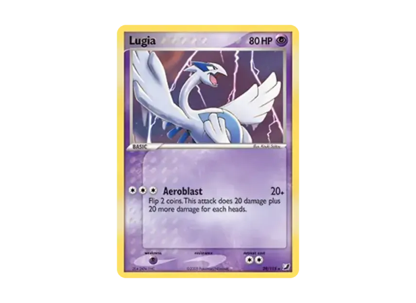 Lugia R [115-UNSEEN-FORCES 29/115] [EN] (EX Ruby & Sapphire "Unseen Forces")