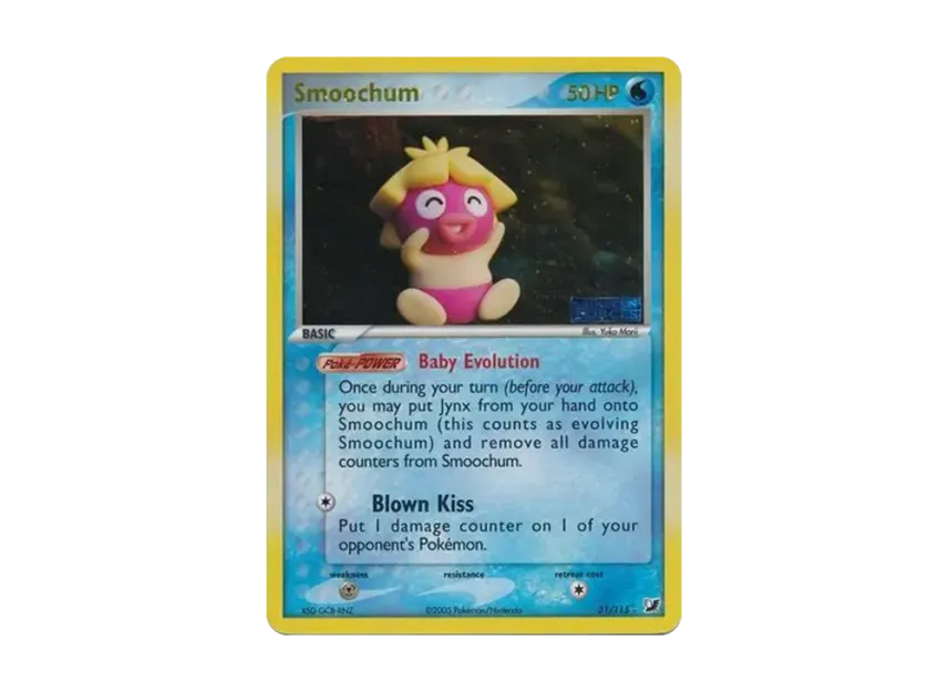 Smoochum R : Reverse Holo [115-UNSEEN-FORCES 31/115] [EN] (EX Ruby & Sapphire "Unseen Forces")