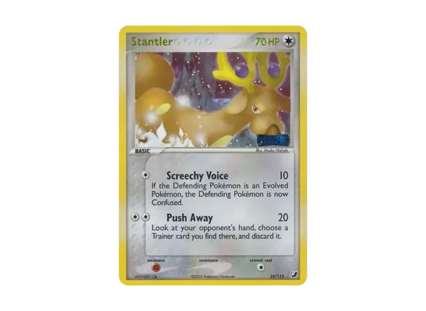 Stantler R : Reverse Holo [115-UNSEEN-FORCES 32/115] [EN] (EX Ruby & Sapphire "Unseen Forces")