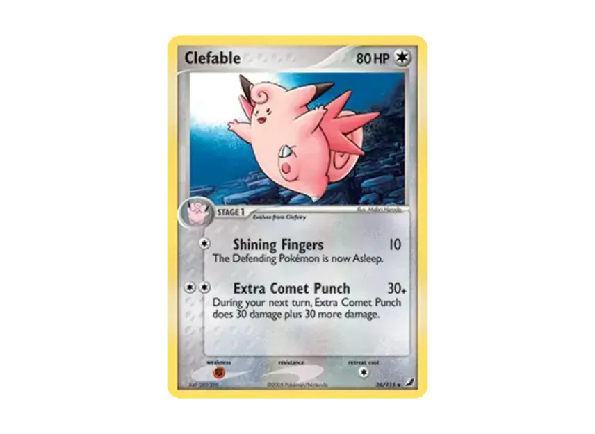 Clefable U [115-UNSEEN-FORCES 36/115] [EN] (EX Ruby & Sapphire "Unseen Forces")