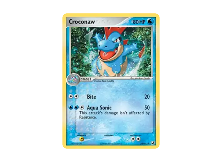 Croconaw U [115-UNSEEN-FORCES 38/115] [EN] (EX Ruby & Sapphire "Unseen Forces")