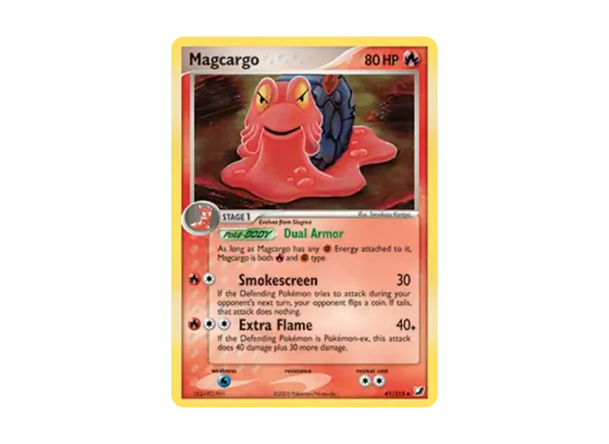 Magcargo U [115-UNSEEN-FORCES 41/115] [EN] (EX Ruby & Sapphire "Unseen Forces")