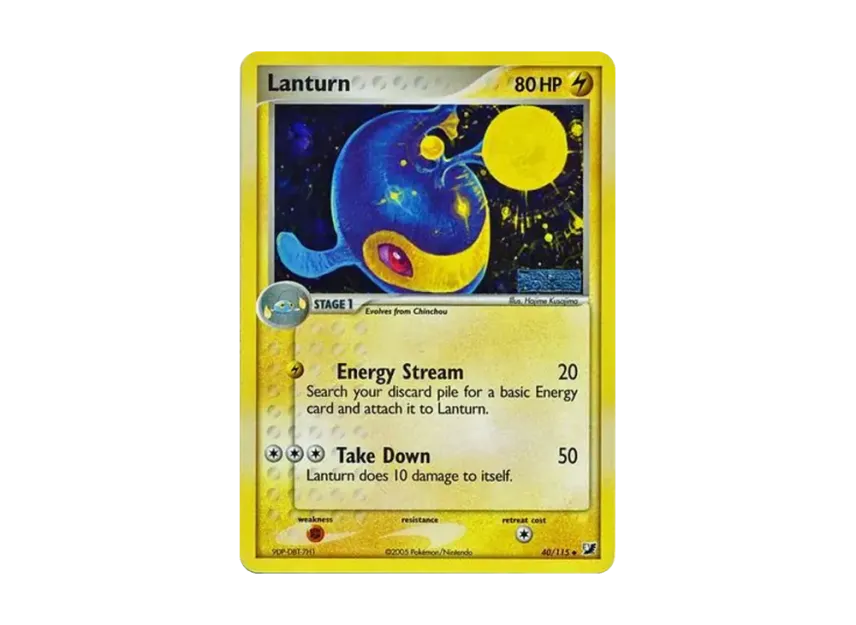 Lanturn U : Reverse Holo [115-UNSEEN-FORCES 40/115] [EN] (EX Ruby & Sapphire "Unseen Forces")