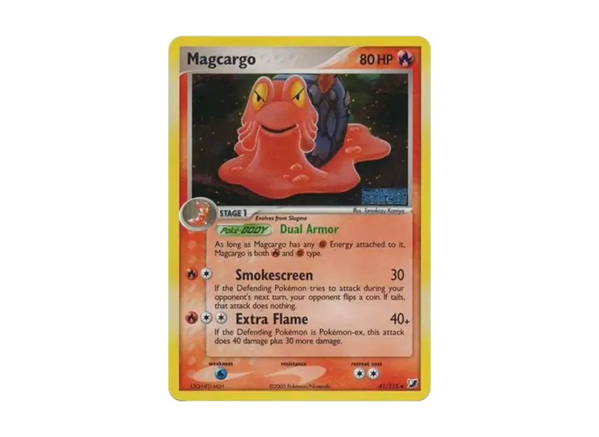 Magcargo U : Reverse Holo [115-UNSEEN-FORCES 41/115] [EN] (EX Ruby & Sapphire "Unseen Forces")