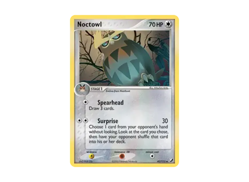 Noctowl U [115-UNSEEN-FORCES 43/115] [EN] (EX Ruby & Sapphire "Unseen Forces")