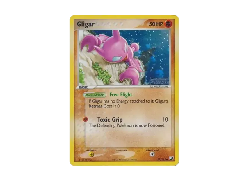 Gligar C : Reverse Holo [115-UNSEEN-FORCES 57/115] [EN] (EX Ruby & Sapphire "Unseen Forces")