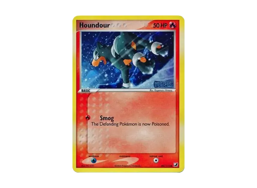 Houndour C : Reverse Holo [115-UNSEEN-FORCES 60/115] [EN] (EX Ruby & Sapphire "Unseen Forces")