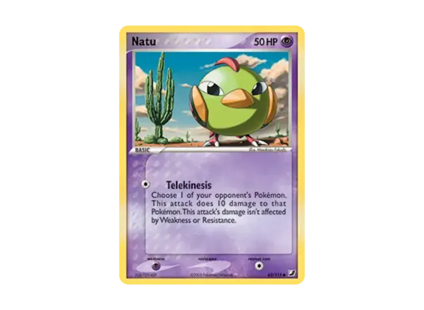 Natu C [115-UNSEEN-FORCES 63/115] [EN] (EX Ruby & Sapphire "Unseen Forces")