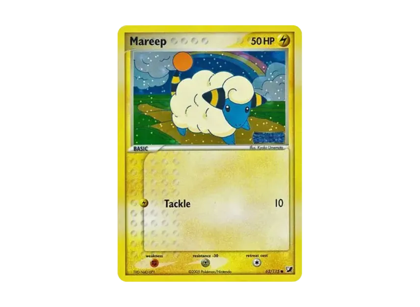 Mareep C : Reverse Holo [115-UNSEEN-FORCES 62/115] [EN] (EX Ruby & Sapphire "Unseen Forces")