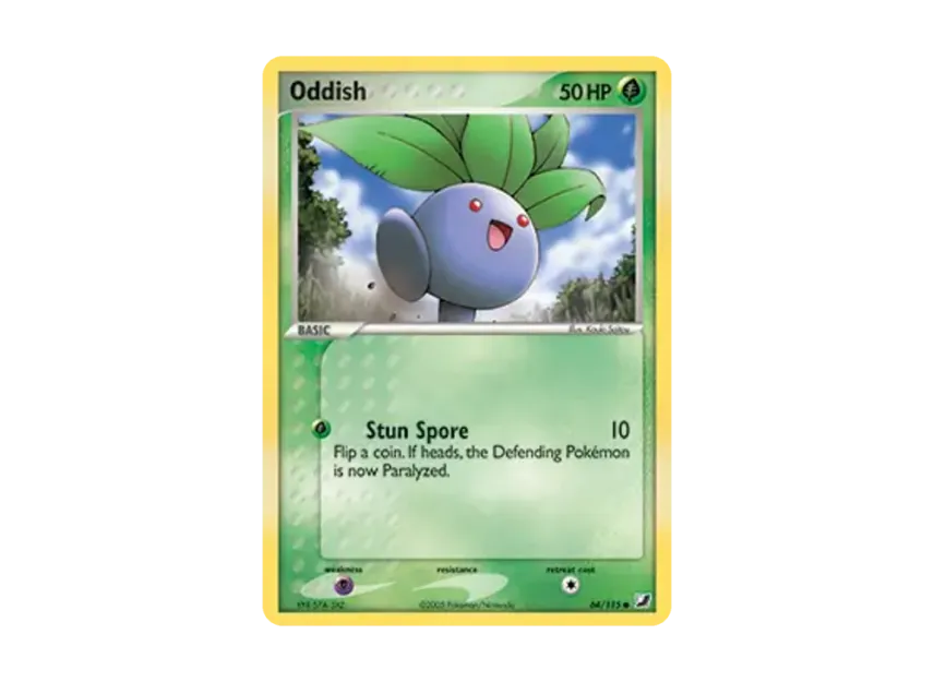 Oddish C [115-UNSEEN-FORCES 64/115] [EN] (EX Ruby & Sapphire "Unseen Forces")