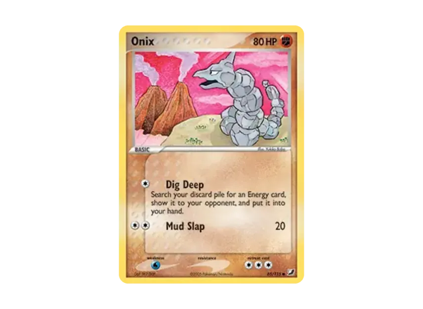 Onix C [115-UNSEEN-FORCES 65/115] [EN] (EX Ruby & Sapphire "Unseen Forces")