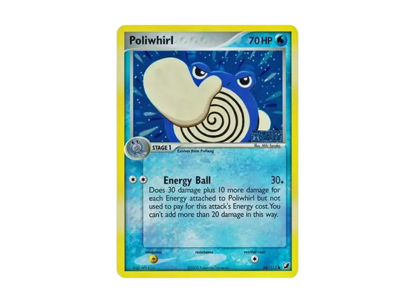 Poliwhirl C : Reverse Holo [115-UNSEEN-FORCES 68/115] [EN] (EX Ruby & Sapphire "Unseen Forces")