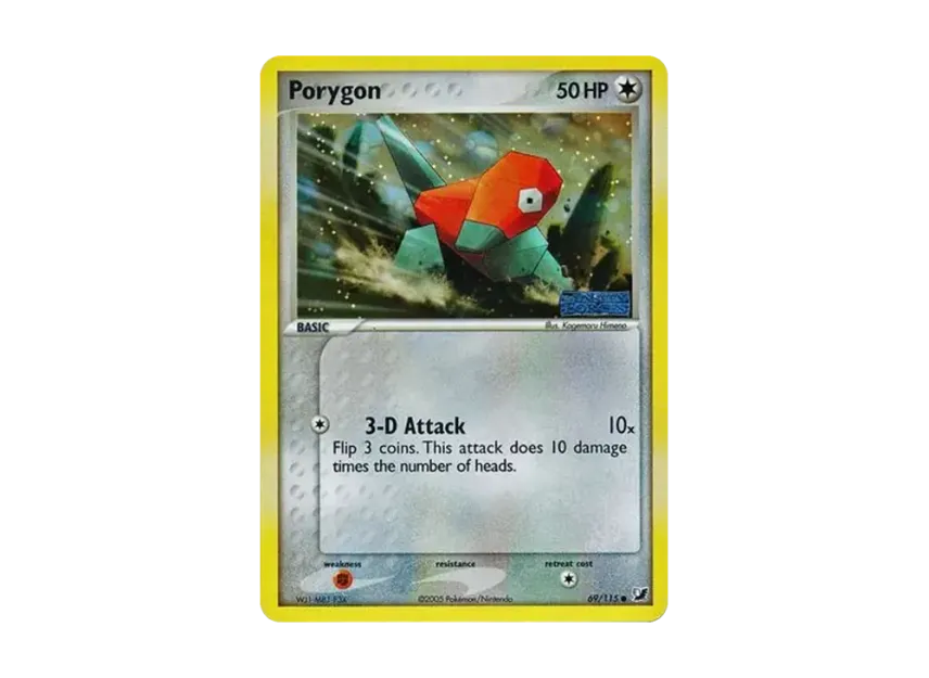 Porygon C : Reverse Holo [115-UNSEEN-FORCES 69/115] [EN] (EX Ruby & Sapphire "Unseen Forces")