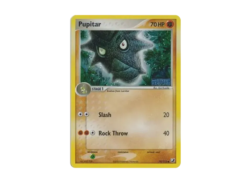 Pupitar C : Reverse Holo [115-UNSEEN-FORCES 70/115] [EN] (EX Ruby & Sapphire "Unseen Forces")