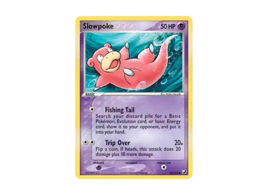 Slowpoke C [115-UNSEEN-FORCES 72/115] [EN] (EX Ruby & Sapphire "Unseen Forces")