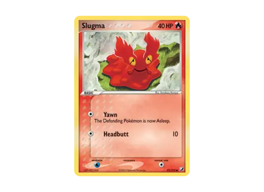 Slugma C [115-UNSEEN-FORCES 73/115] [EN] (EX Ruby & Sapphire "Unseen Forces")