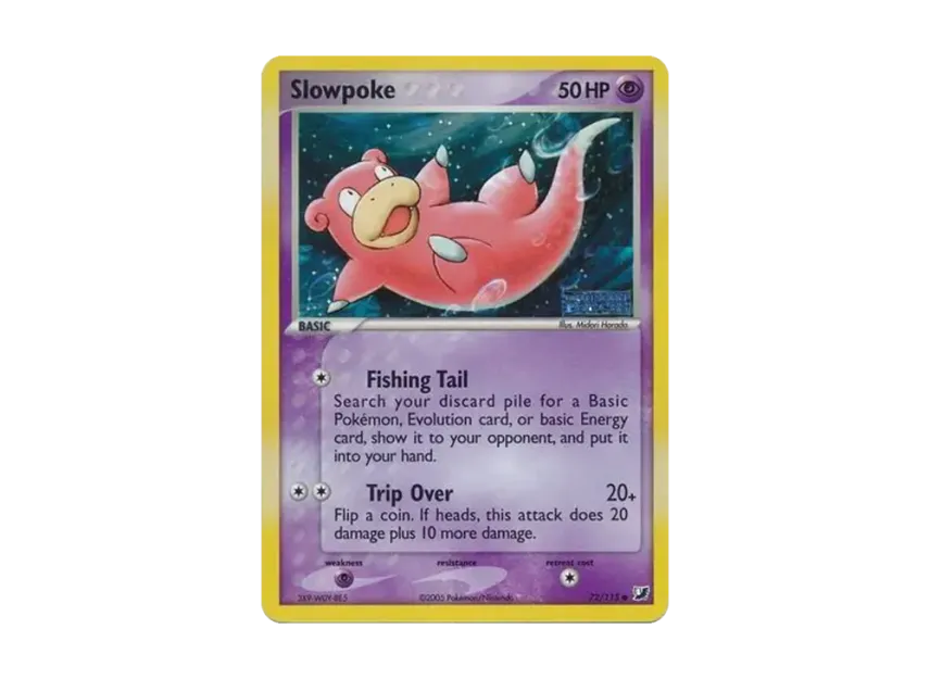 Slowpoke C : Reverse Holo [115-UNSEEN-FORCES 72/115] [EN] (EX Ruby & Sapphire "Unseen Forces")