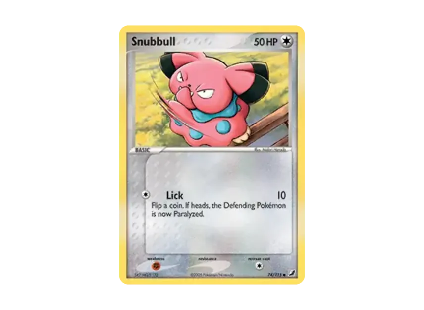 Snubbull C [115-UNSEEN-FORCES 74/115] [EN] (EX Ruby & Sapphire "Unseen Forces")