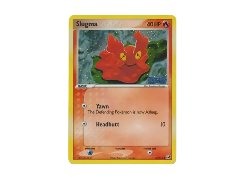 Slugma C : Reverse Holo [115-UNSEEN-FORCES 73/115] [EN] (EX Ruby & Sapphire "Unseen Forces")