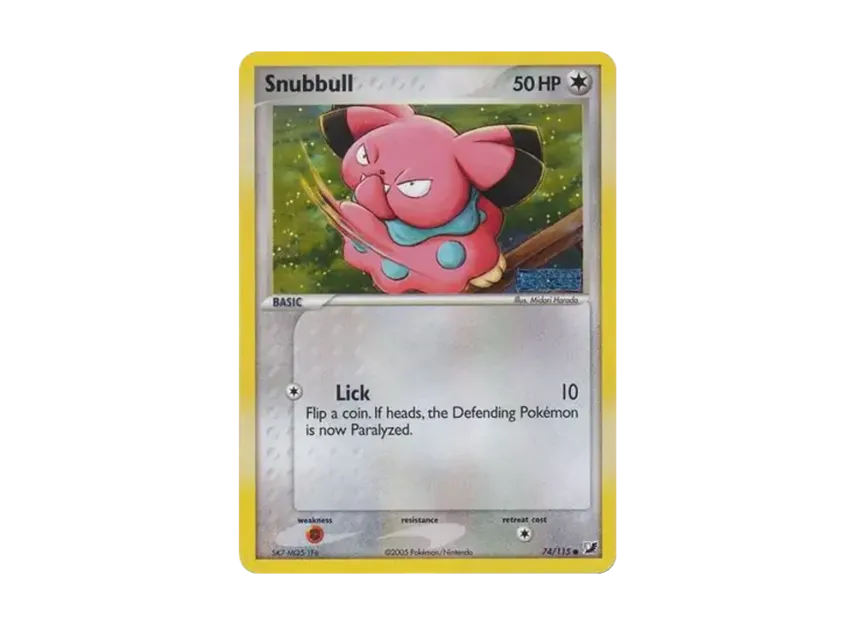 Snubbull C : Reverse Holo [115-UNSEEN-FORCES 74/115] [EN] (EX Ruby & Sapphire "Unseen Forces")