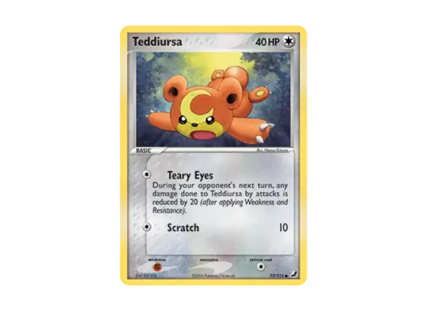 Teddiursa C [115-UNSEEN-FORCES 77/115] [EN] (EX Ruby & Sapphire "Unseen Forces")