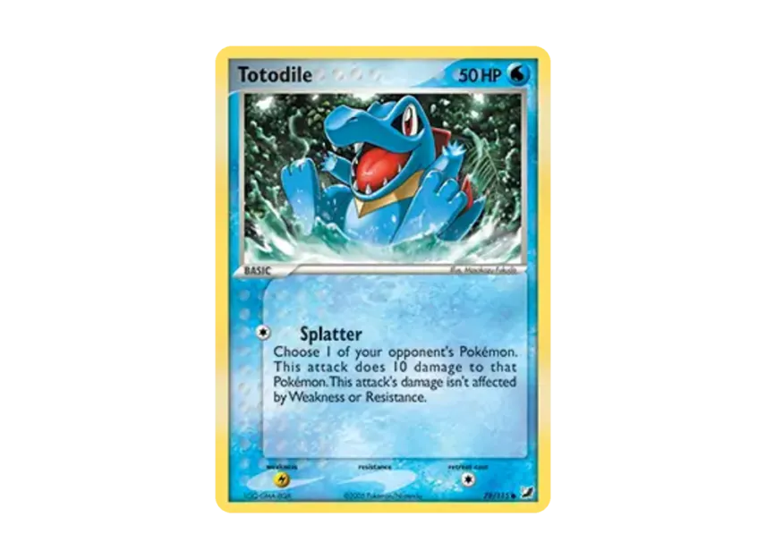 Totodile C [115-UNSEEN-FORCES 78/115] [EN] (EX Ruby & Sapphire "Unseen Forces")