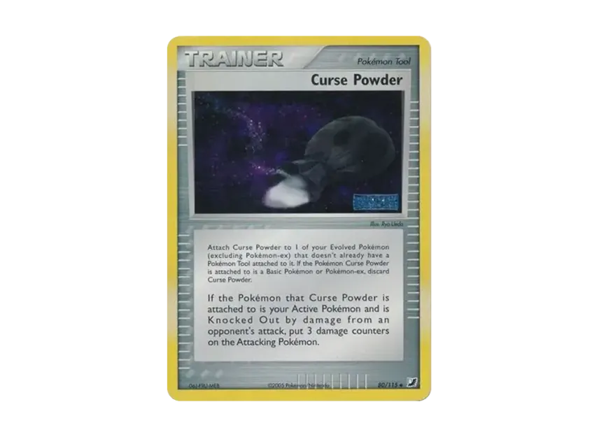 Curse Powder U : Reverse Holo [115-UNSEEN-FORCES 80/115] [EN] (EX Ruby & Sapphire "Unseen Forces")