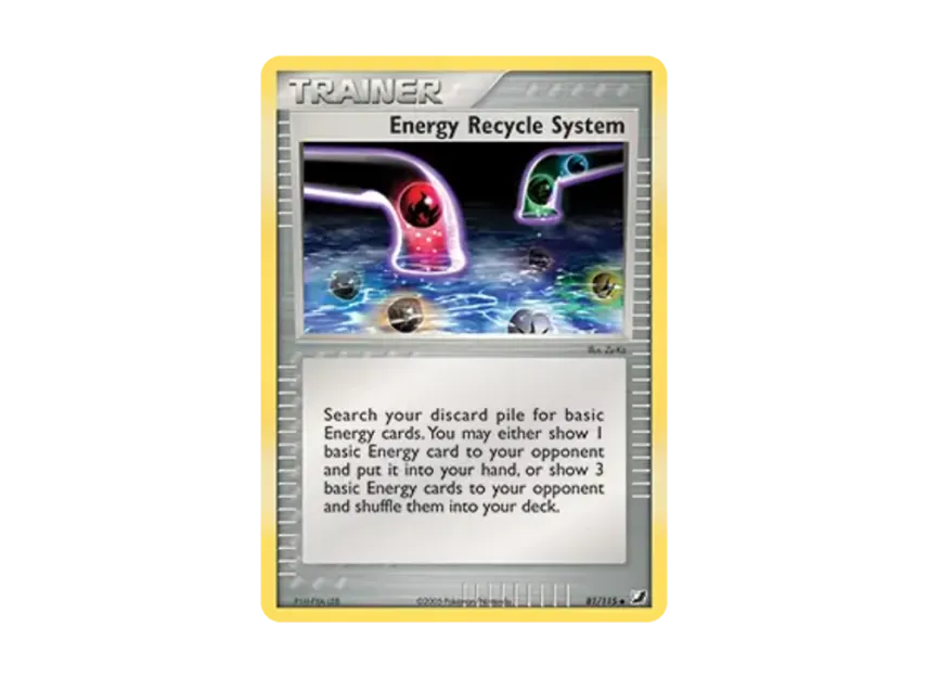 Energy Recycle System U [115-UNSEEN-FORCES 81/115] [EN] (EX Ruby & Sapphire "Unseen Forces")