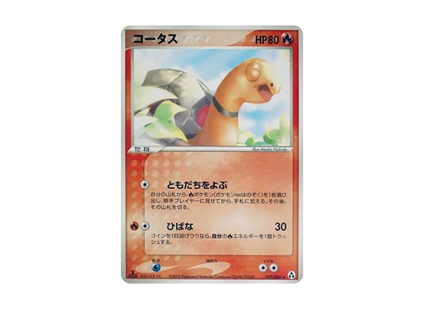 Torkoal : 1ED [PCG5 019/086] (Expansion Pack "Illusionary Forest")