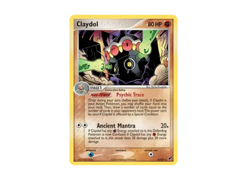 Claydol R : Holo [107-EX-DEOXYS 5/107] [EN] (EX Ruby & Sapphire "EX Deoxys")